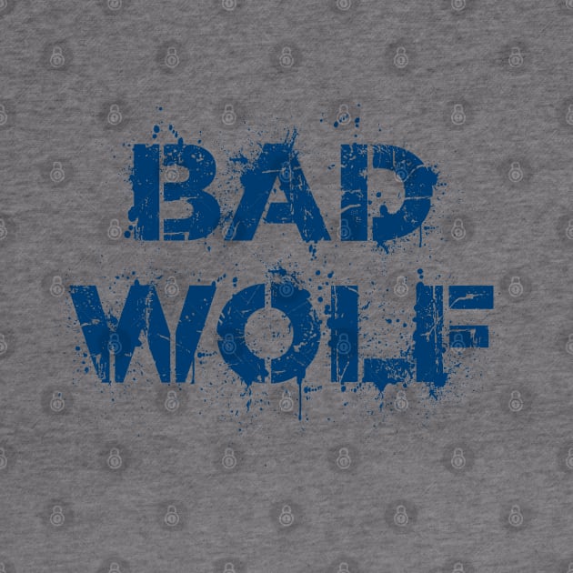 Spray Painted Bad Wolf by Neon-Light